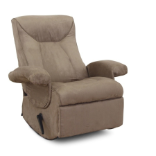  Mechanikusan állítható pihenő fotel, szürke textil, SUAREZ bútor