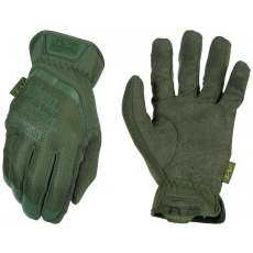 MECHANIX FastFit® Munkavédelmi Kesztyű - Olivazöld/Drapp, XXL