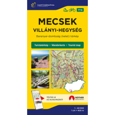  Mecsek turistatérkép - Cartographia 2024 utazás