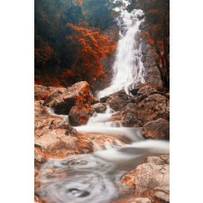  MÉDIA Cascada35 vászonkép, 70 x 105 cm grafika, keretezett kép