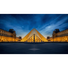  MÉDIA City78 Louvre Múzeum matrica fotótapéta, 220 x 135 cm tapéta, díszléc és más dekoráció