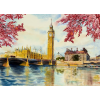MÉDIA City98 Vászonfestmény - Turn Big Ben London, 105 x 70 cm