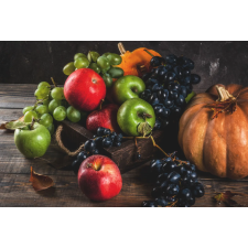  Média Food 2 vászonfestmény, 105 x 70 cm grafika, keretezett kép