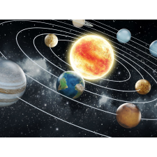  MÉDIA Fotótapéta, Univerzum, Naprendszer, 270 x 200 cm tapéta, díszléc és más dekoráció