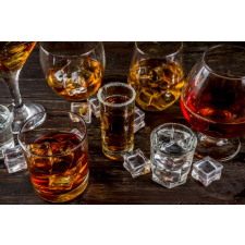  Media Nyomtatott tapéta, ital csendélet, 220 x 135 cm tapéta, díszléc és más dekoráció