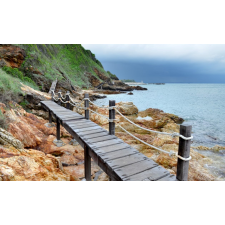  MÉDIA Plaja25 fali fotótapéta, öntapadós és lemosható, 270 x 200 cm tapéta, díszléc és más dekoráció