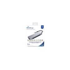 MediaRange DockingStation USB-C -> HDMI,USB3.2,RJ45,PD 60W (MRCS510) laptop kellék