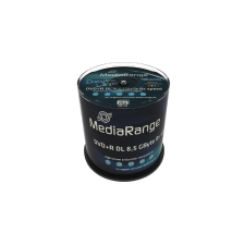 MediaRange DVD+R 8.5GB 100pcs 8x Double Layer voll bedruckba (MR471) írható és újraírható média