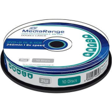 MediaRange DVD + R Dual Layer 10p cakebox írható és újraírható média