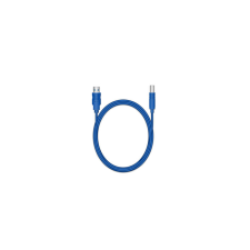 MediaRange MRCS144 USB-A apa - USB-B apa 3.0 Nyomtató kábel - Kék (1.8m) kábel és adapter