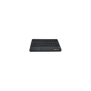 MediaRange Tastatur Wireless 64 Tasten Touchpad DE schwarz (MROS130)