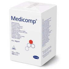  Medicomp flísz sebfedő, 4 rétegű, NEM STERIL, 7,5x7,5cm 100db gyógyászati segédeszköz