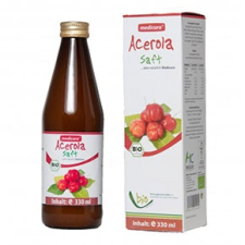 Medicura Acerola 100% Bio gyümölcslé - 330ml biokészítmény