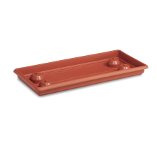 Mediterraan balkonláda alj 60 cm terra kerti dekoráció