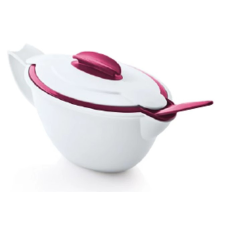  Mediterrán Szószós tálaló kanállal piros- Tupperware papírárú, csomagoló és tárolóeszköz