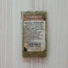  Mediterrán zöldfűszer fűszerkeverék, 30g, Fűszerkuckó alapvető élelmiszer