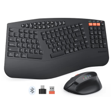 Meetion Direktor Wireless US Angol szett fekete egér