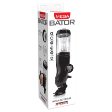 Mega-Bator Ass Black/ Clear maszturbátor
