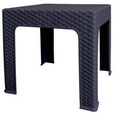 MEGAPLAST MEGA PLAST Kerti asztal BISTRO, antracit 48cm (8606018202928) kerti bútor
