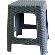 MEGAPLAST szék I 36x33x33 cm, polisztanán, szürke kerti bútor