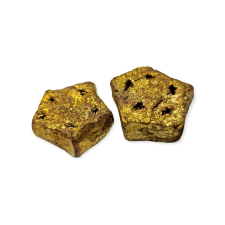  Mehogany szárított, szeletelt, arany 2 db/cs dekorációs kellék