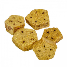  Mehogany szelet arany&amp;glitter 10dkg/csom dekorációs kellék