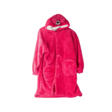  Meleg kapucnis vastag pulóver - Pink