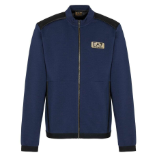  Melegítő felső Training Emporio Armani EA7 Trin Gold Label M T-top Fz St Knit 3LPM25PJFAZ01554 Férfi Tengerészkék L