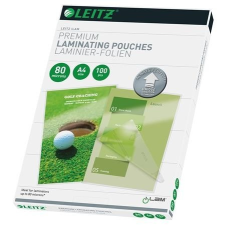 Meleglamináló fólia, 80 mikron, A4, fényes, UDT technológiával, LEITZ "iLam" lamináló gép
