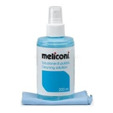 Meliconi C 200 képernyő tisztító folyadék 200ml és mikroszálas törlőkendő (MELICONI_621001) tisztító- és takarítószer, higiénia