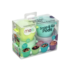Melii Ételtároló Snap&amp;Go 118 ml - 4 db (ML11050) papírárú, csomagoló és tárolóeszköz