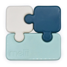 Melii Puzzle Luxe menta/kék uzsonnás doboz