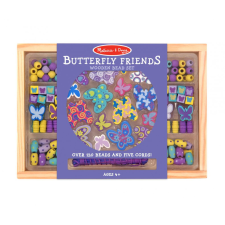Melissa & Doug fa gyöngy szett - pillangó kreatív és készségfejlesztő