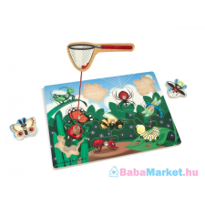 Melissa & Doug - Fa Készségfejlesztő Játék, Mágneses Lepkeháló kreatív és készségfejlesztő