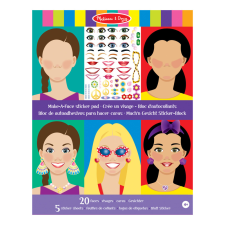  Melissa&amp;Doug- kreatív játék készíts arcot matrica szett kreatív és készségfejlesztő