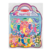 Melissa &amp; Doug Kreatív játék, Pufi matrica készlet, hableány