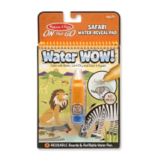  Melissa &amp; Doug Kreatív játék, Rajzolás vízzel, szafari kreatív és készségfejlesztő