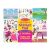 Melissa &amp; Doug Kreatív játék, Újrahasználható matrica készlet, hercegnő