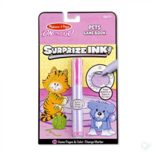 Melissa & Doug Kreatív játék, Varázstoll színező, kiskedvencek kreatív és készségfejlesztő