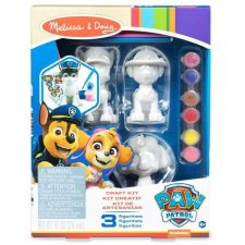 Melissa &amp; Doug Mancs őrjárat 3 festhető figura (000772332651) kreatív és készségfejlesztő