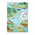 Melissa & Doug Melissa &amp; Doug, játszószőnyeg 200x150 cm, állatok élőhelyei