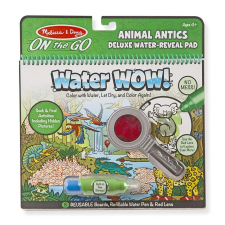 Melissa &amp; Doug rajzolás vízzel deluxe - állati bohócságok kreatív és készségfejlesztő