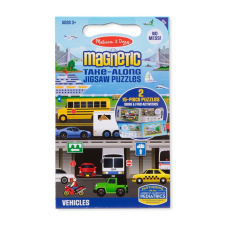 Melissa and Doug Mágneses puzzle, járművek kreatív és készségfejlesztő