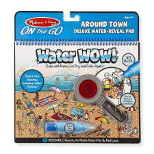 Melissa and Doug Rajzolás vízzel deluxe- a város körüli strandon kreatív és készségfejlesztő