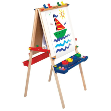 Melissa & Doug Állítható tábla Melissa és Doug Wood festőállvány kreatív és készségfejlesztő