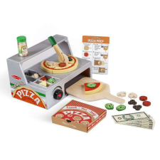 Melissa & Doug Fa pizzasütő játékkészlet - Melissa és Doug konyhakészlet