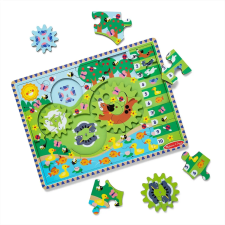 Melissa & Doug fajáték, állatos kirakó puzzle, kirakós