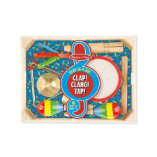 Melissa & Doug Hangszer szett dobozban - Melissa & Doug játékhangszer