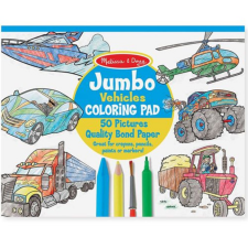 Melissa & Doug Járművek Jumbo színező - Melissa & Doug kreatív és készségfejlesztő