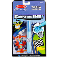 Melissa & Doug Járművek úti színezőfüzet varázstollal- Melissa&Doug kreatív és készségfejlesztő